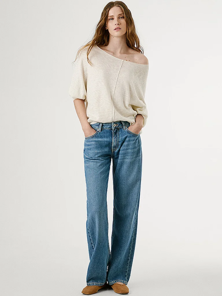 Pepe Jeans Nicky Straight Leg Jeans Light Blue 32/L30 4